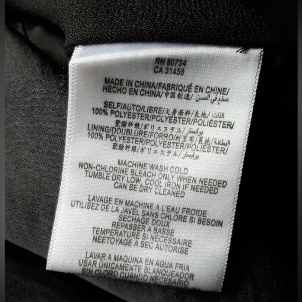 BCBGeneration Black One Shoulder Dress NWT - Picture 5 of 7